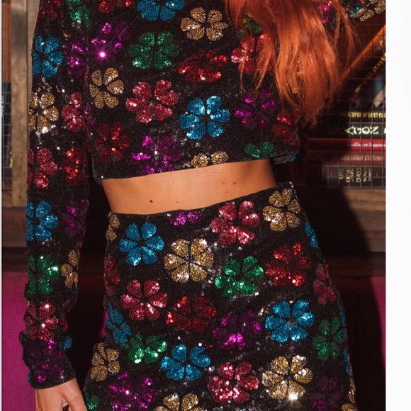 Show Me Your MuMu All Night Skort, worn once for a college semi! - Picture 4 of 5